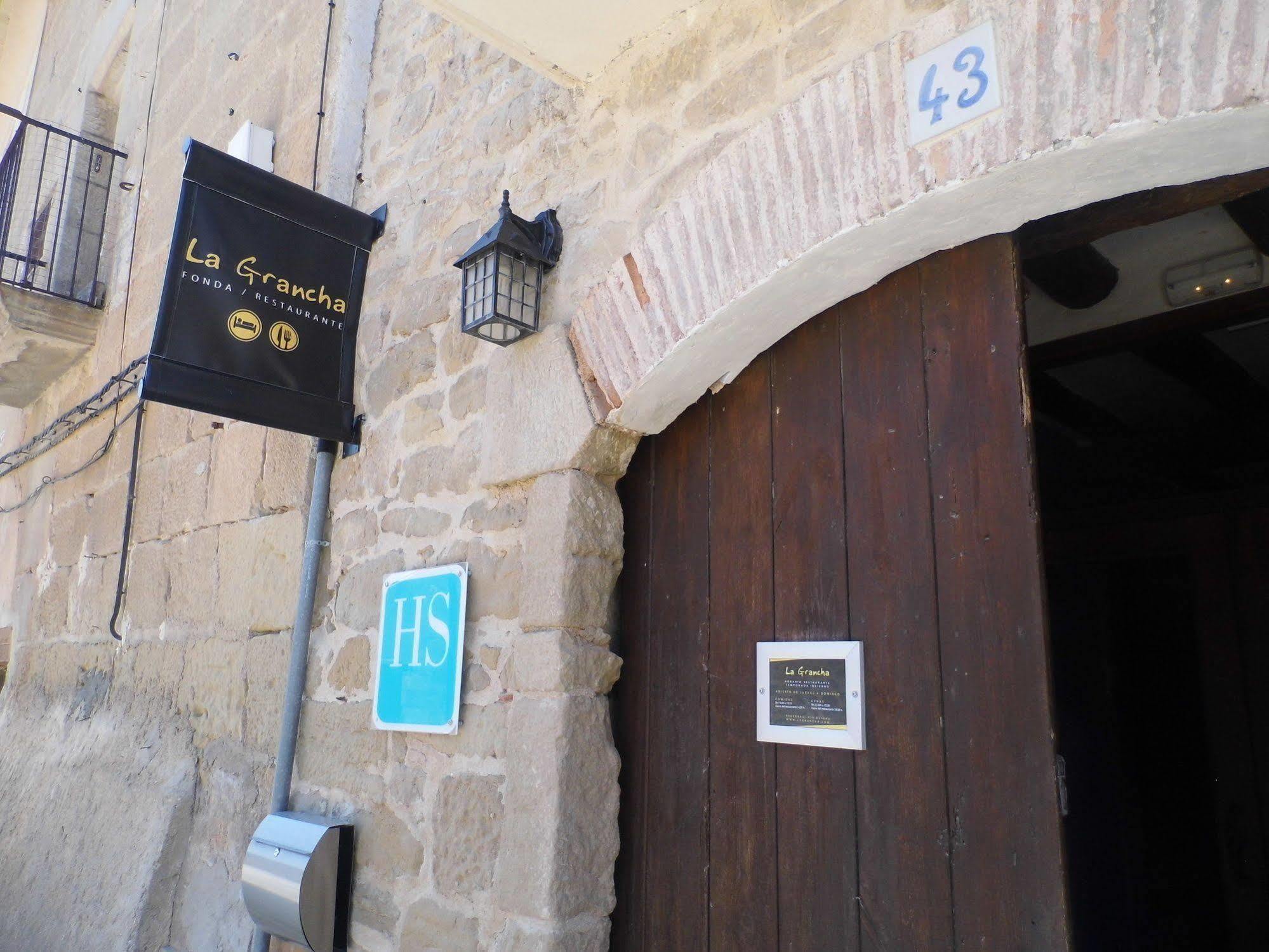 Hotel Fonda La Grancha à La Fresneda Extérieur photo